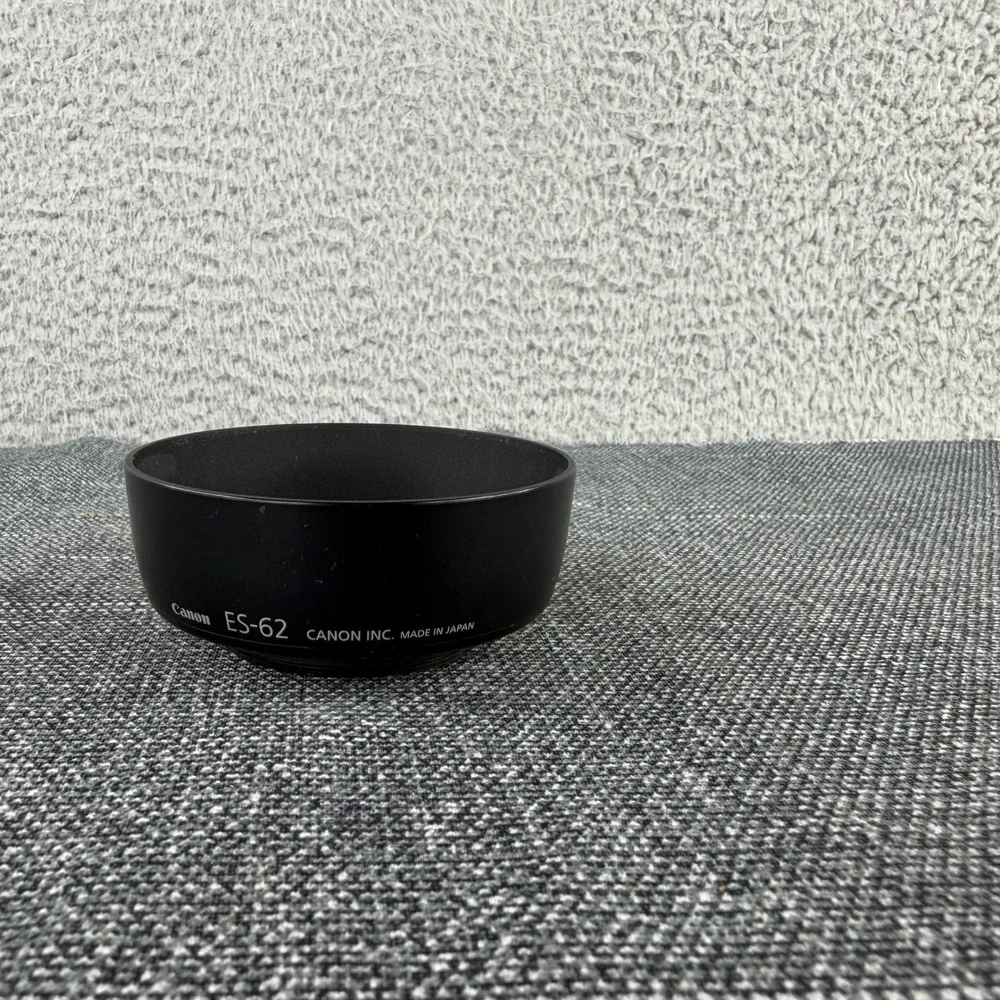 Canon Lens Hood Unisex OS Black ES-62 for EF 50mm f/1.8 II Made in Japan